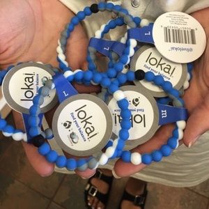 2 Lokai bracelets